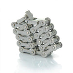 Stainless Steel Cuban Link Bracelet Silver nz