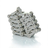 Stainless Steel Cuban Link Bracelet Silver nz