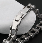 Stainless Steel Cuban Link Bracelet Silver nz