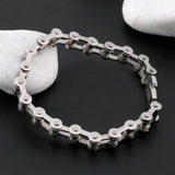 Stainless Steel Cuban Link Bracelet Silver nz