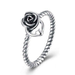 Stainless Steel Flower Ring 51.9 mm nz