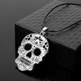 Stainless steel skull necklace nz