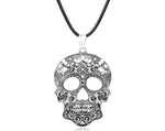 Stainless steel skull necklace Silver nz