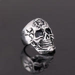 Stainless steel skull ring nz