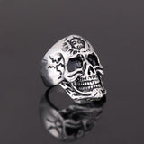 Stainless steel skull ring nz
