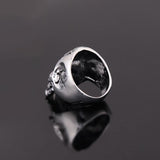 Stainless steel skull ring nz