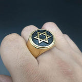 Star of David signet ring nz