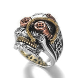 Steampunk steel ring nz
