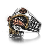 Steampunk steel ring nz