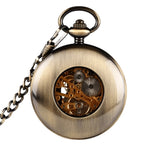 Steel and wood pocket watch nz