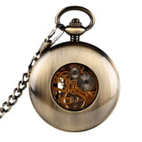 Steel and wood pocket watch nz