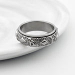 Steel Anxiety Ring nz
