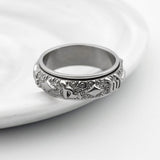 Steel Anxiety Ring nz