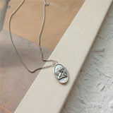 Sterling silver angel necklace nz