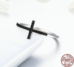 Sterling silver cross ring nz