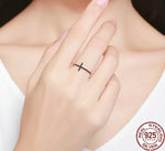 Sterling silver cross ring nz