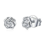 Sterling silver flower earrings nz