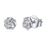Sterling silver flower earrings nz