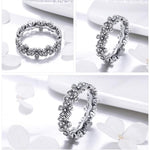 Sterling Silver Flower Ring nz