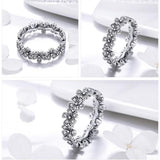 Sterling Silver Flower Ring nz