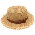 Straw and leather hat nz
