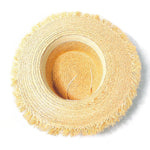 Straw hat with pearls nz
