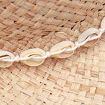 Straw hat with shells nz