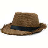 Straw Trilby Hat nz
