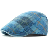 Striped beret Blue nz