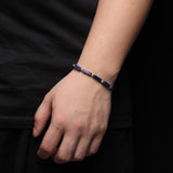 Stylish Lapis lazuli bracelet 17 cm nz