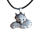 Stylish Silver fox necklace nz