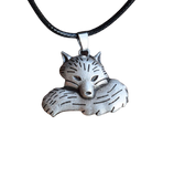 Stylish Silver fox necklace nz