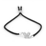 Summer butterfly bracelet Black / silver nz