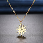Sun necklace women’s Golden nz