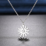 Sun necklace women’s Silver nz