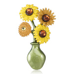 Sunflower Brooch Yellow nz