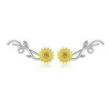 Sunflower earrings nz