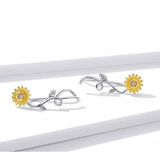 Sunflower earrings nz