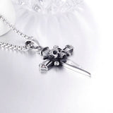 Sword Cross Necklace nz