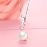 Tahitian pearl silver pendant nz
