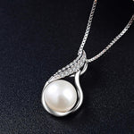 Teardrop pearl necklace nz