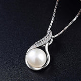 Teardrop pearl necklace nz
