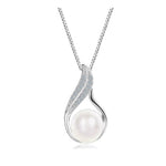 Teardrop pearl necklace nz