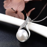 Teardrop pearl necklace nz