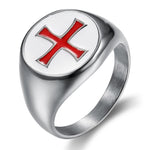 Templar Cross Signet Ring nz