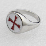 Templar Cross Signet Ring nz