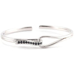 Thin bangle Silver nz