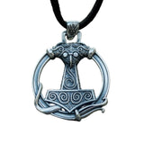 Thor Hammer Necklace Silver nz