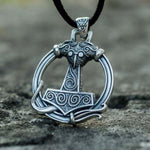 Thor Hammer Necklace Silver nz