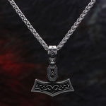 Thor Hammer Pendant Odal Rune nz